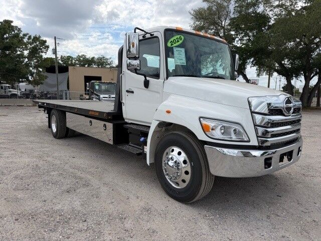 2026 Hino L7 Jerr-Dan 24' 8.5 Ton Rollback Car Carrier Truck Tampa FL