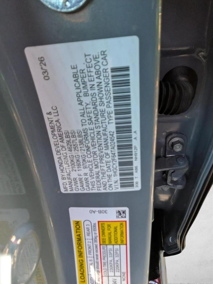 2026 Honda Accord Hybrid EX-L Roseville CA