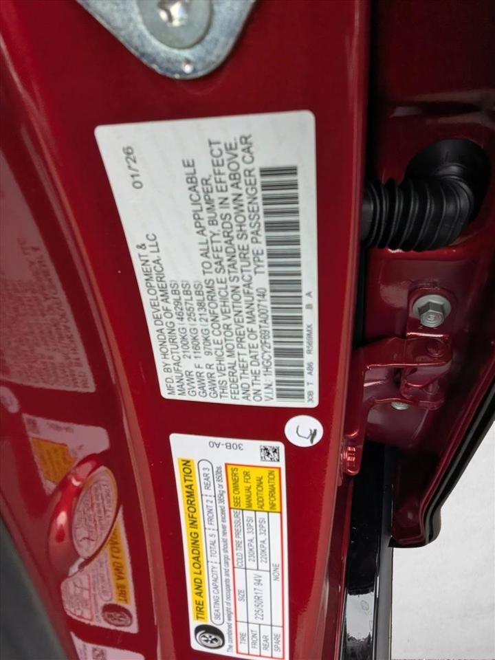 2026 Honda Accord Hybrid EX-L Roseville CA