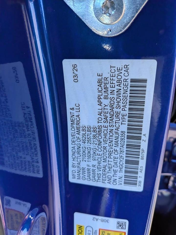2026 Honda Accord Hybrid Sport-L Roseville CA