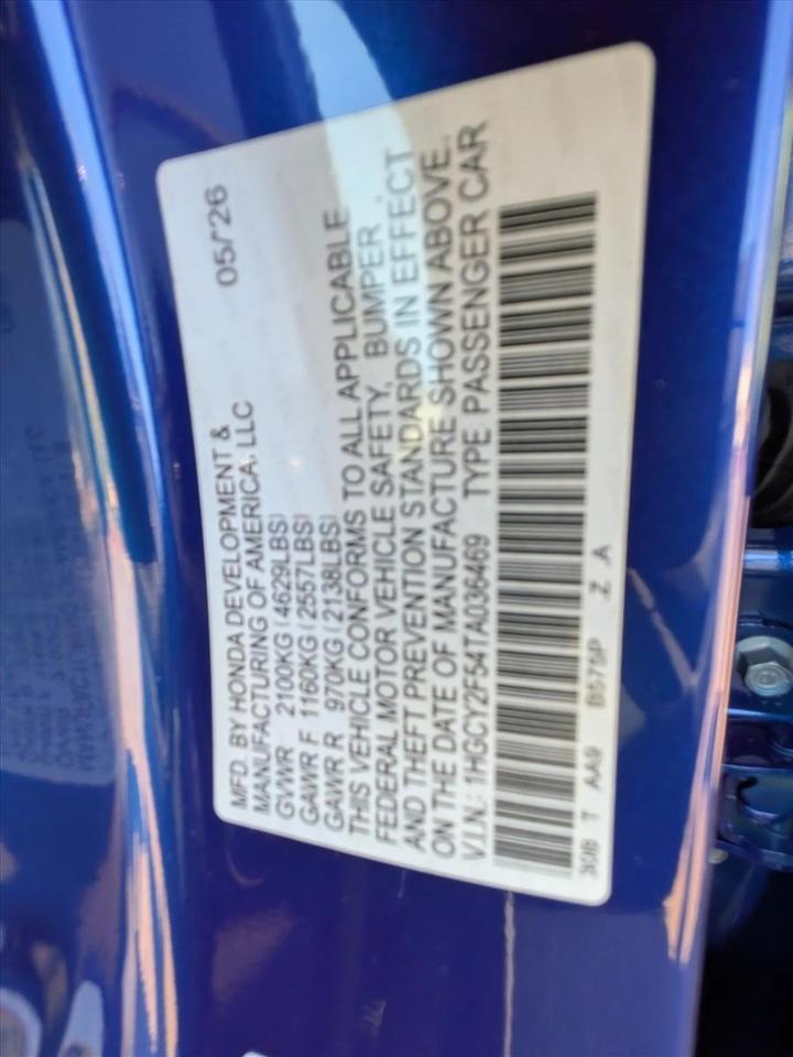 2026 Honda Accord Hybrid Sport Roseville CA