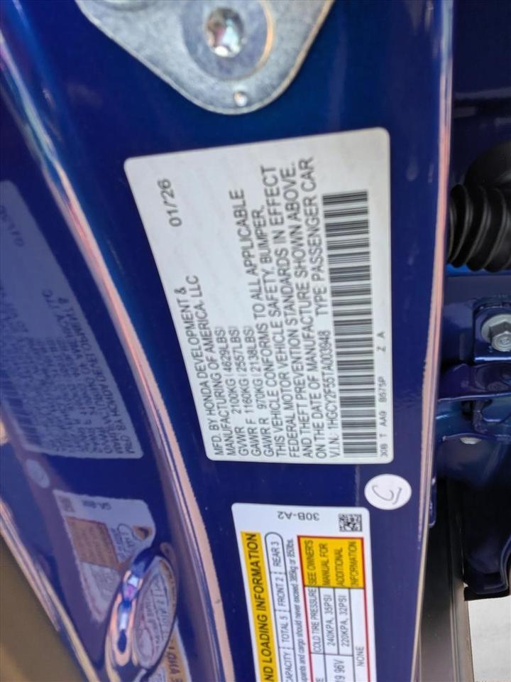 2026 Honda Accord Hybrid Sport Roseville CA