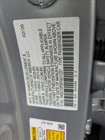 2026 Honda Accord Hybrid Sport Roseville CA