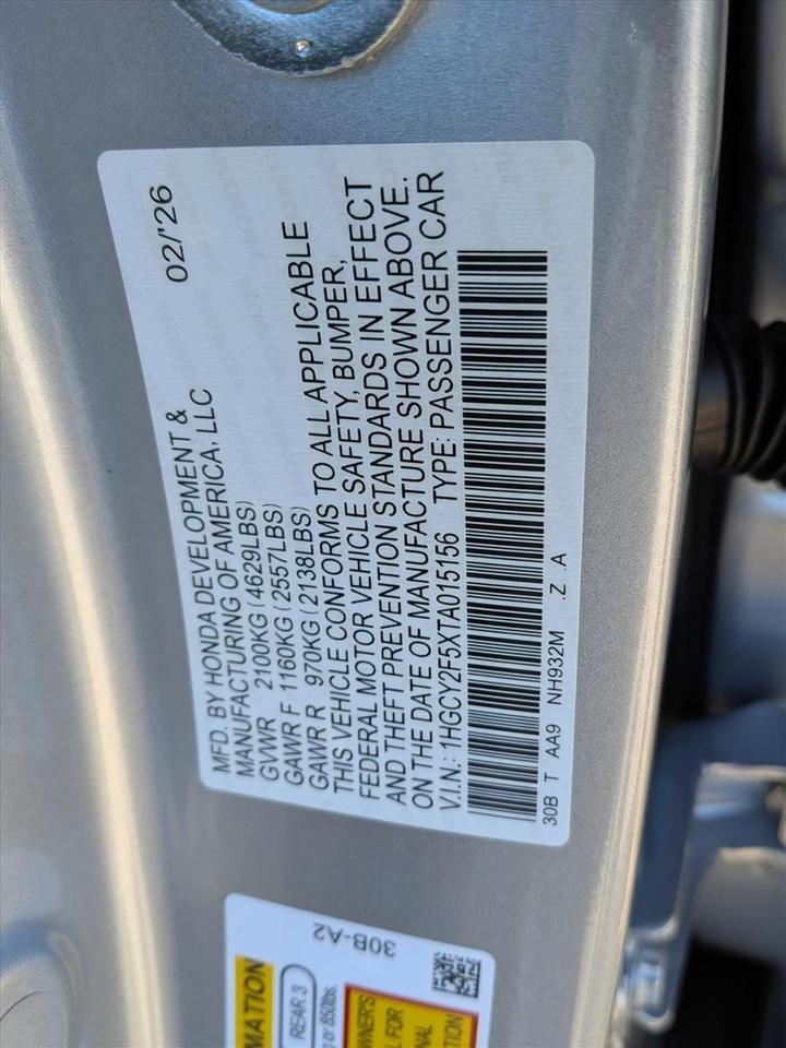 2026 Honda Accord Hybrid Sport Roseville CA