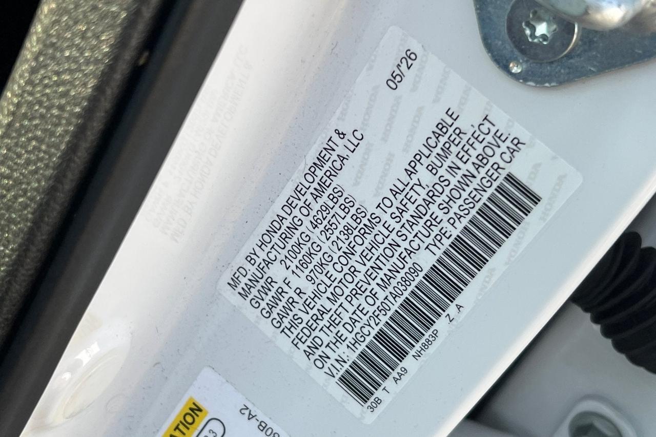 2026 Honda Accord Hybrid Sport Roseville CA