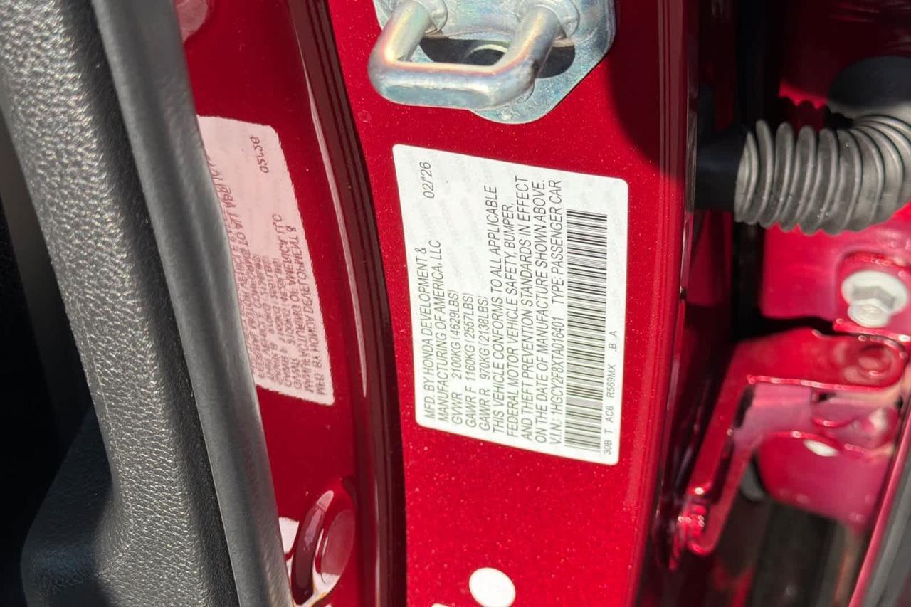 2026 Honda Accord Hybrid Touring Roseville CA