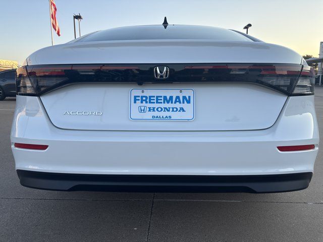 2026 Honda Accord SE Dallas TX