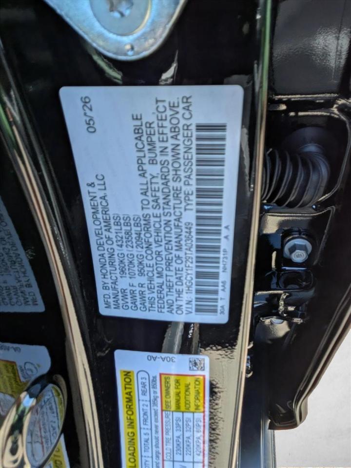 2026 Honda Accord Sedan LX Roseville CA