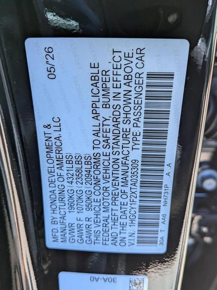 2026 Honda Accord Sedan LX Roseville CA