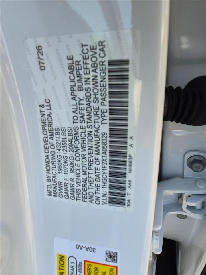 2026 Honda Accord Sedan LX Roseville CA