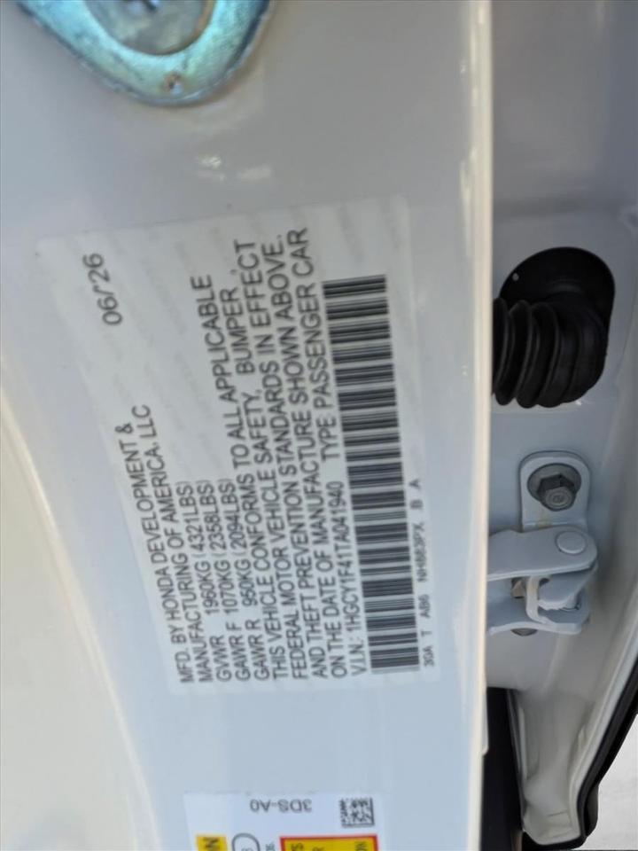 2026 Honda Accord Sedan SE Roseville CA