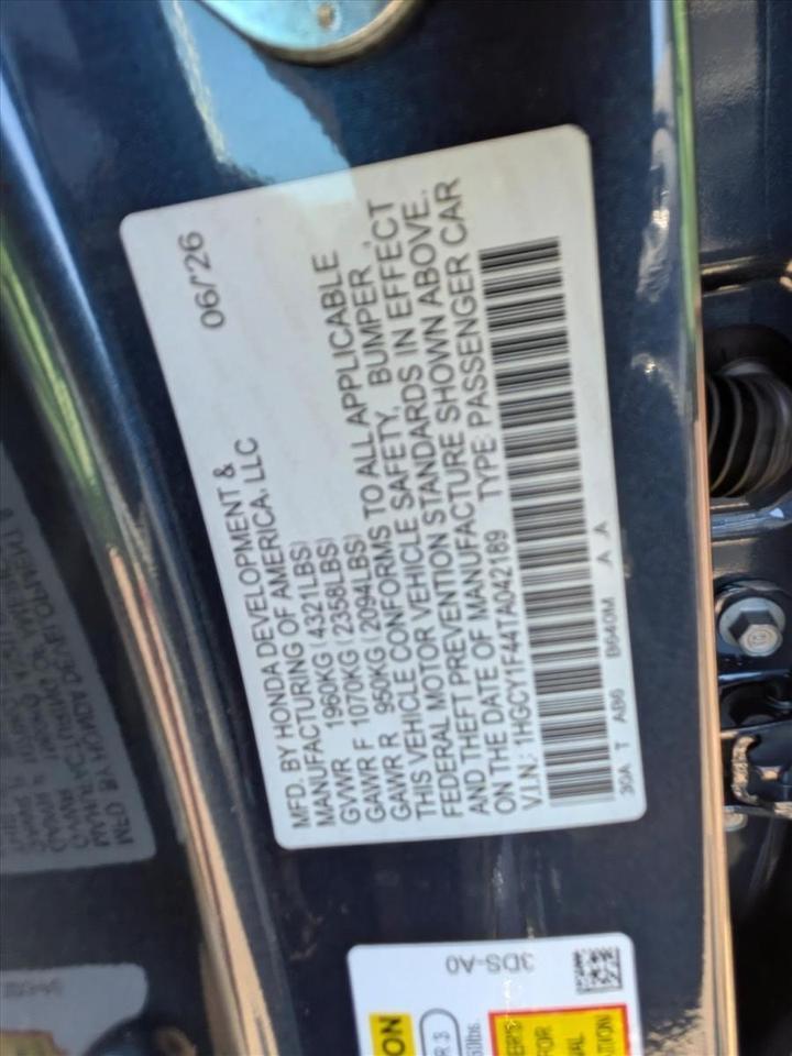 2026 Honda Accord Sedan SE Roseville CA