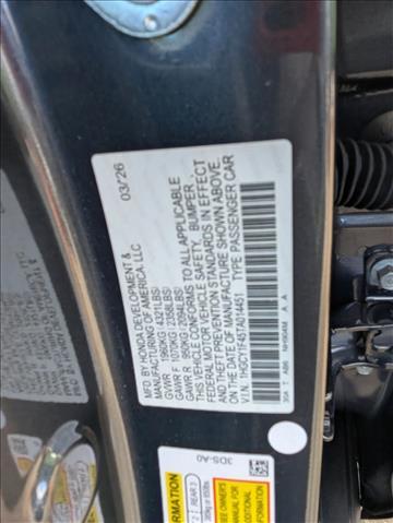2026 Honda Accord Sedan SE Roseville CA