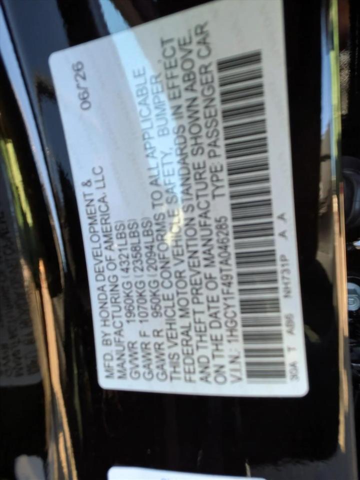 2026 Honda Accord Sedan SE Roseville CA
