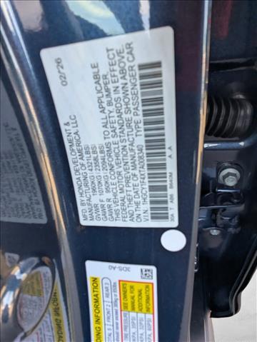 2026 Honda Accord Sedan SE Roseville CA