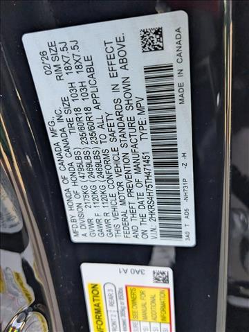 2026 Honda CR-V EX-L Roseville CA