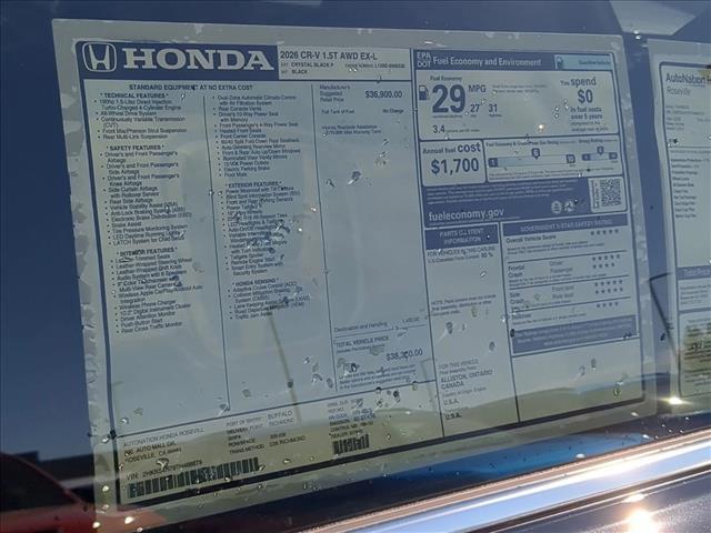 2026 Honda CR-V EX-L Roseville CA