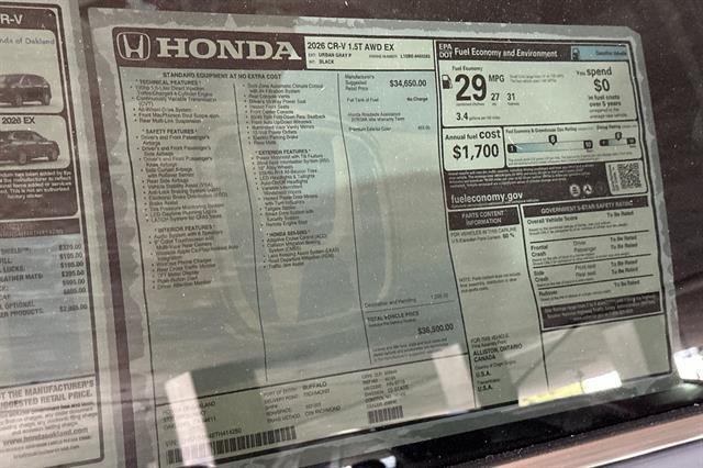 2026 Honda CR-V EX Oakland CA