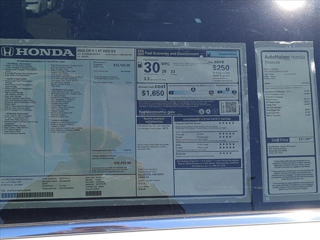 2026 Honda CR-V EX Roseville CA