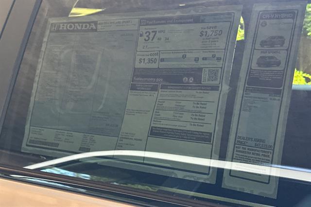 2026 Honda CR-V Hybrid Sport-L Oakland CA