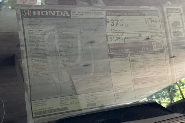 2026 Honda CR-V Hybrid Sport Oakland CA