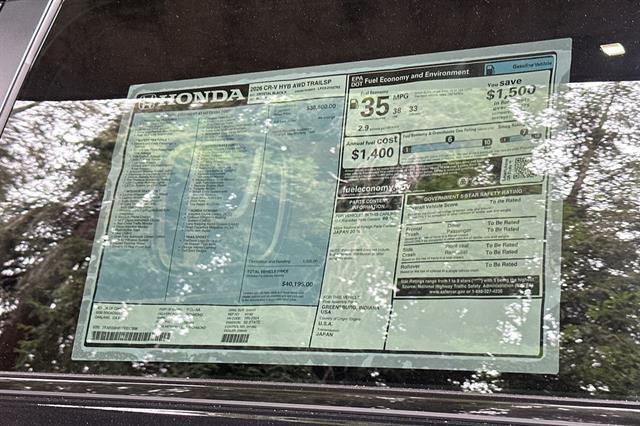 2026 Honda CR-V Hybrid TrailSport Oakland CA