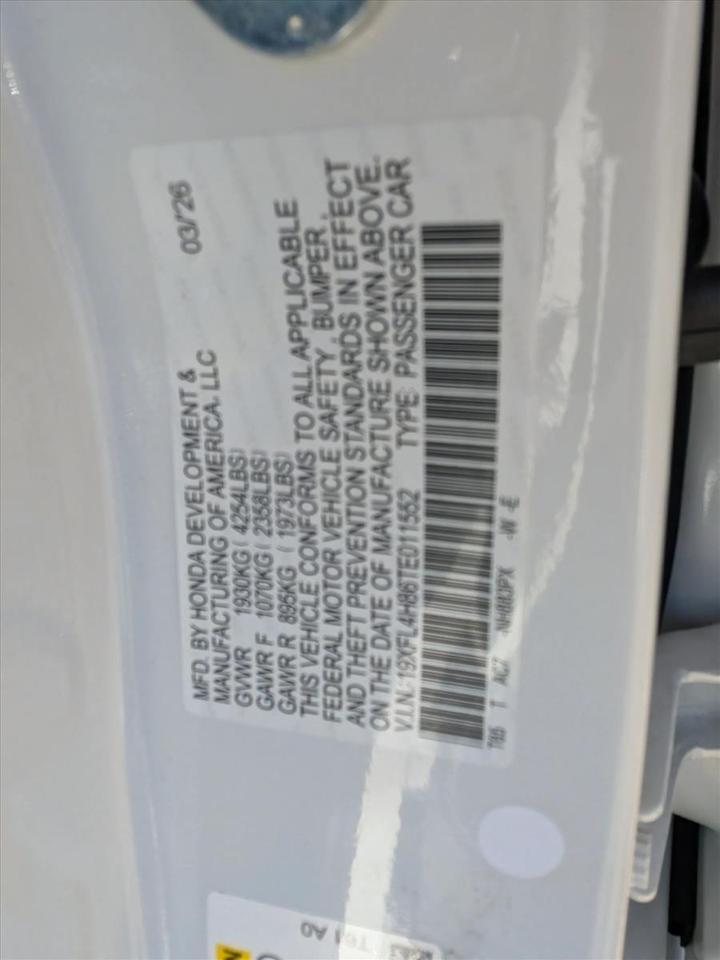 2026 Honda Civic Hatchback Hybrid Sport Roseville CA