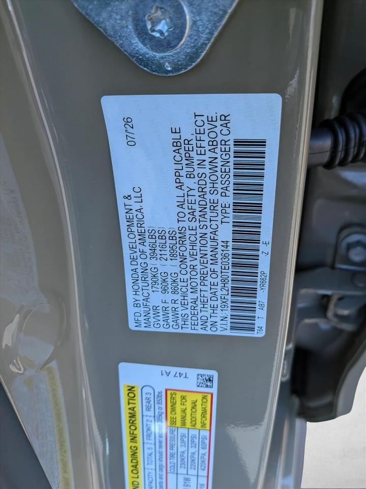 2026 Honda Civic Hatchback Sport Roseville CA