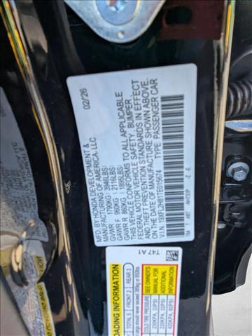 2026 Honda Civic Hatchback Sport Roseville CA