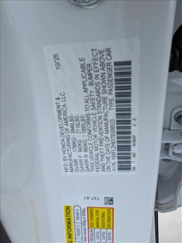 2026 Honda Civic Hatchback Sport Roseville CA