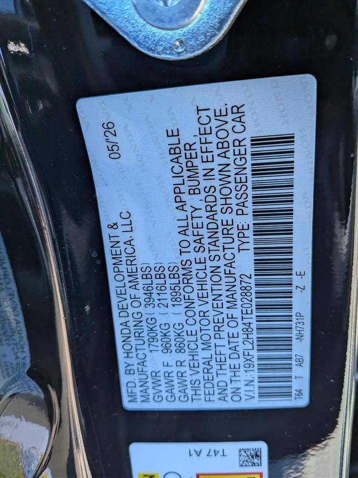 2026 Honda Civic Hatchback Sport Roseville CA