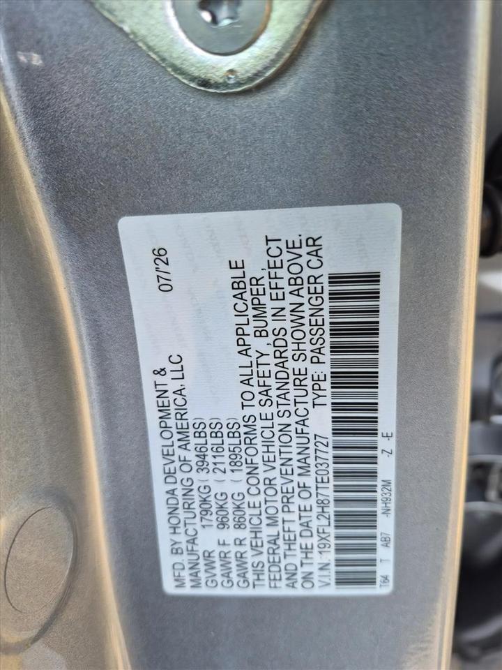 2026 Honda Civic Hatchback Sport Roseville CA