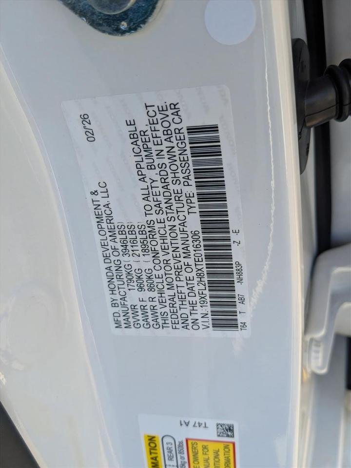 2026 Honda Civic Hatchback Sport Roseville CA
