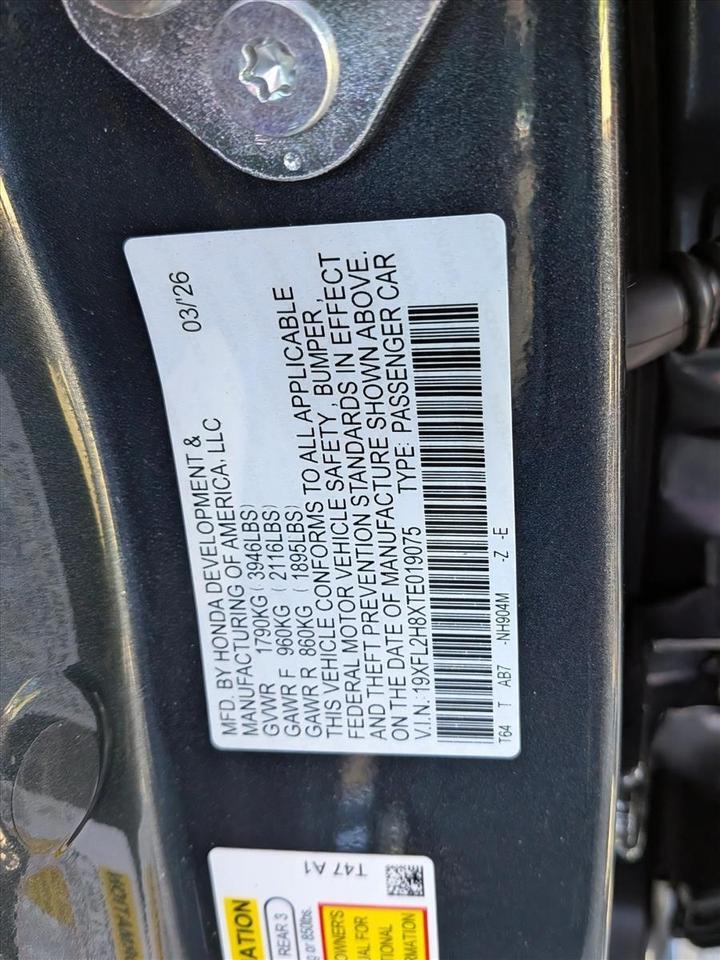2026 Honda Civic Hatchback Sport Roseville CA