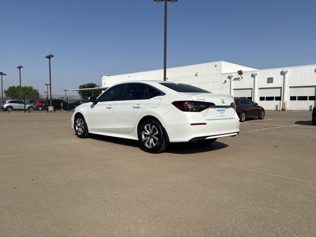 2026 Honda Civic LX Dallas TX