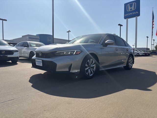 2026 Honda Civic LX Dallas TX