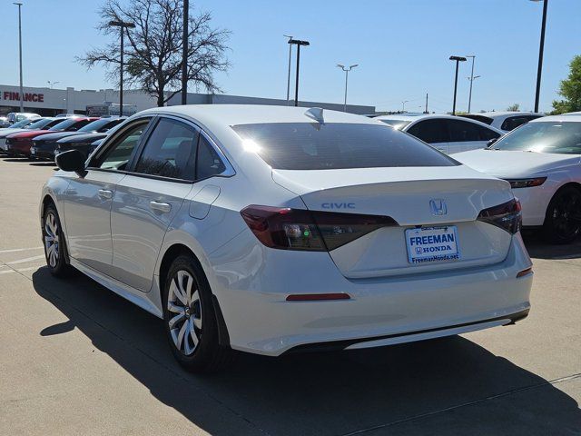 2026 Honda Civic LX Dallas TX