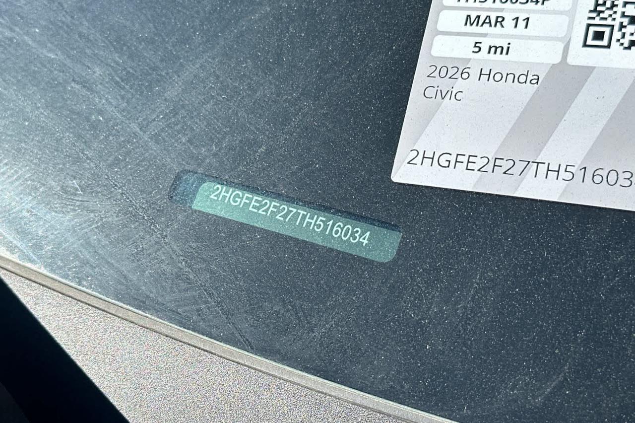 2026 Honda Civic LX Roseville CA