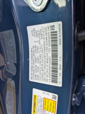 2026 Honda Civic Sedan Hybrid Sport Roseville CA