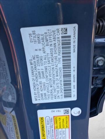 2026 Honda Civic Sedan Hybrid Sport Roseville CA