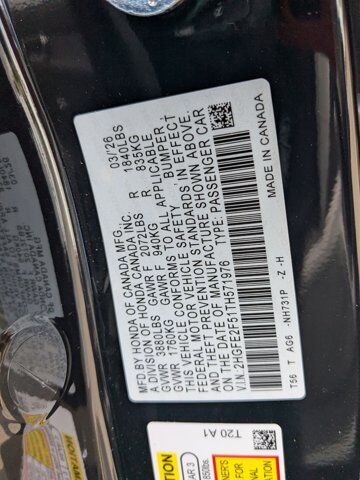 2026 Honda Civic Sedan Sport Roseville CA