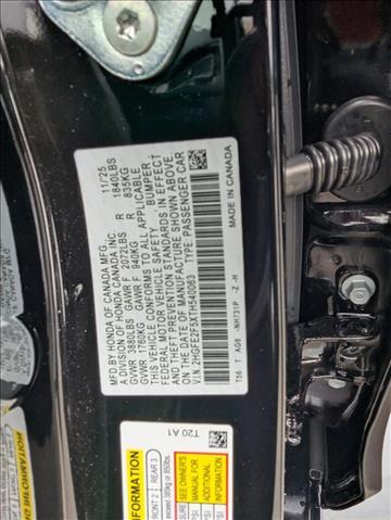 2026 Honda Civic Sedan Sport Roseville CA