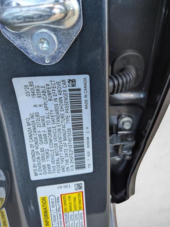 2026 Honda Civic Sedan Sport Roseville CA