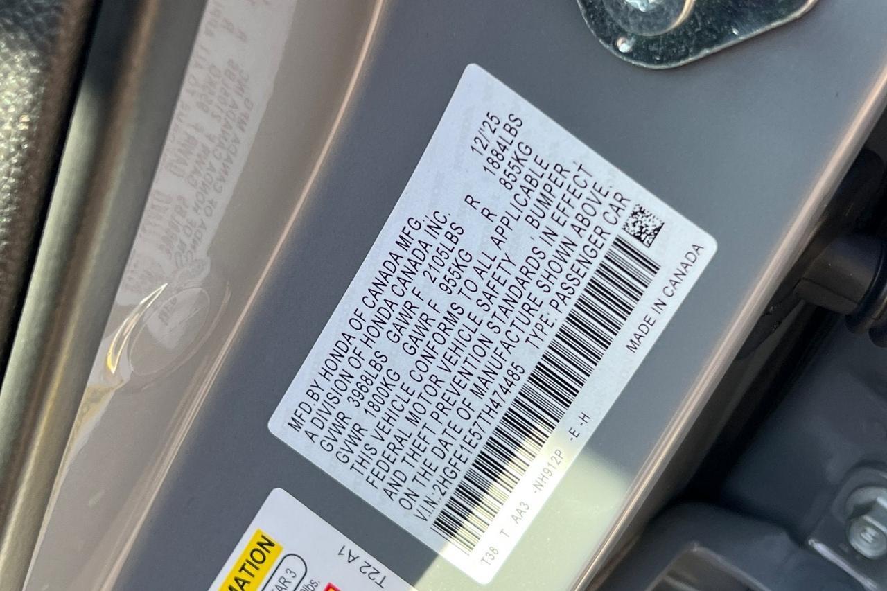 2026 Honda Civic Si Base Roseville CA