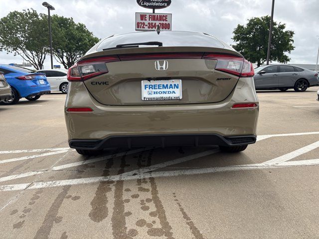 2026 Honda Civic Sport Dallas TX
