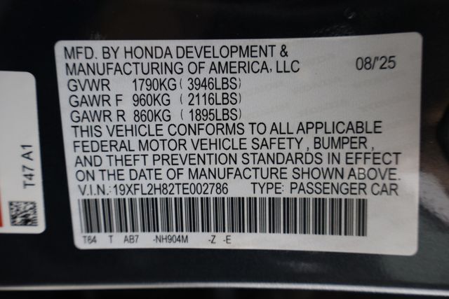 2026 Honda Civic Sport Raleigh NC