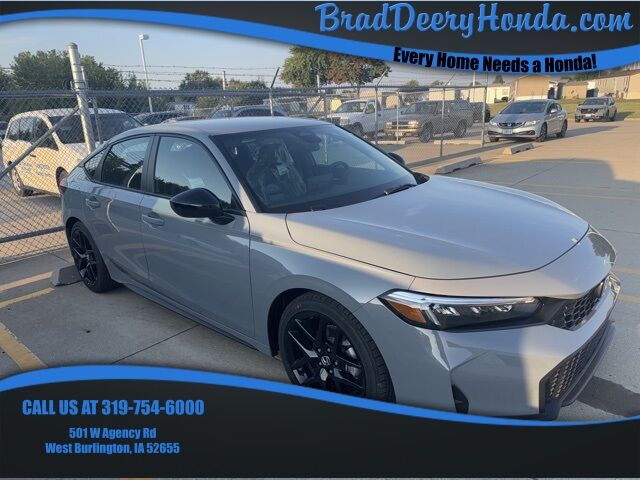 2026 Honda Civic Sport West Burlington IA 2026 Honda Civic Sport West Burlington IA