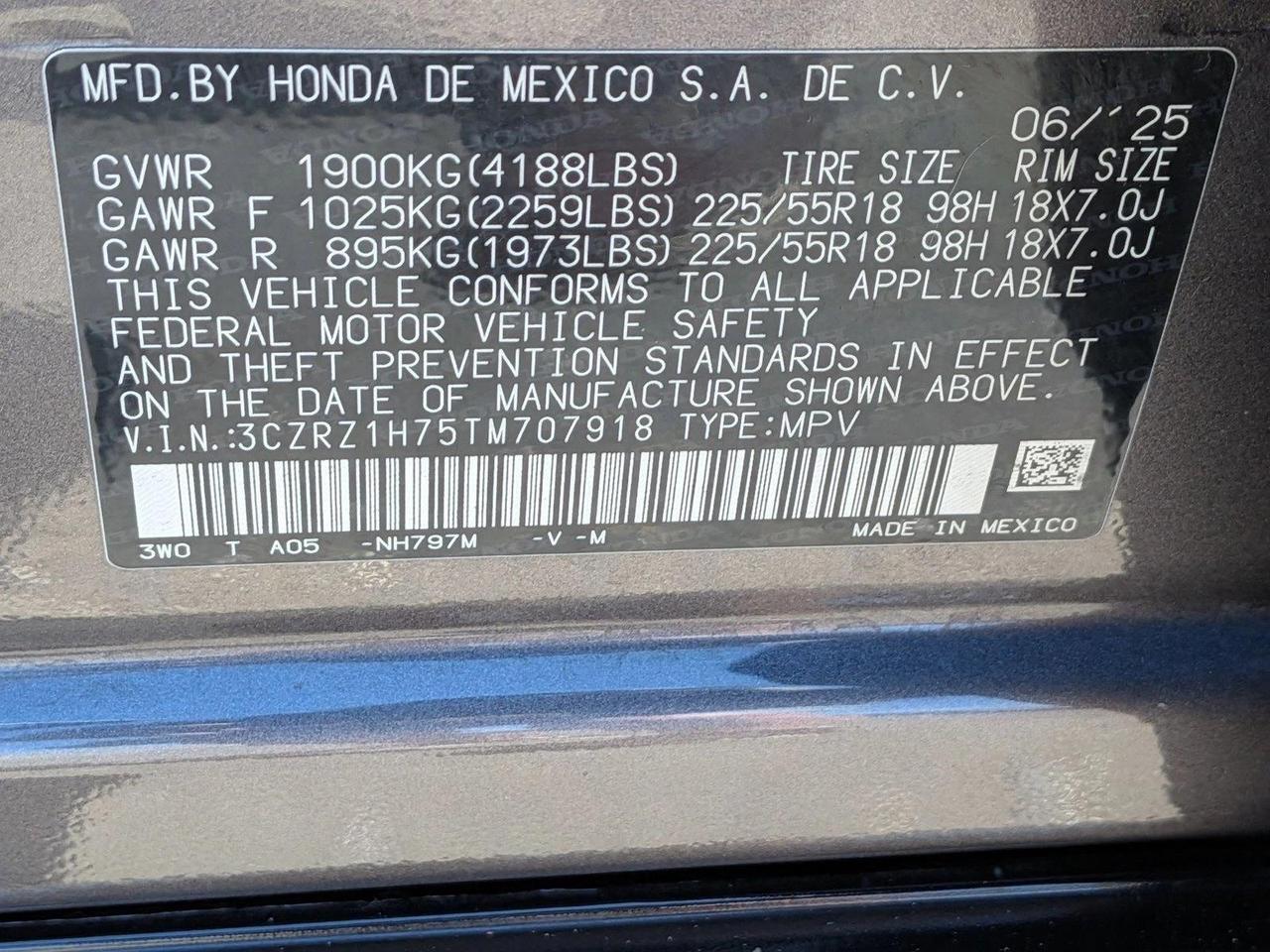 2026 Honda HR-V EX-L Roseville CA