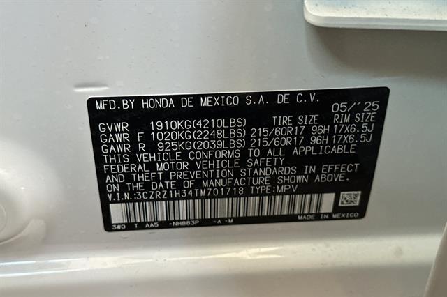 2026 Honda HR-V LX Oakland CA