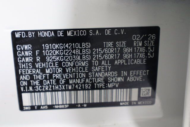 2026 Honda HR-V LX Raleigh NC